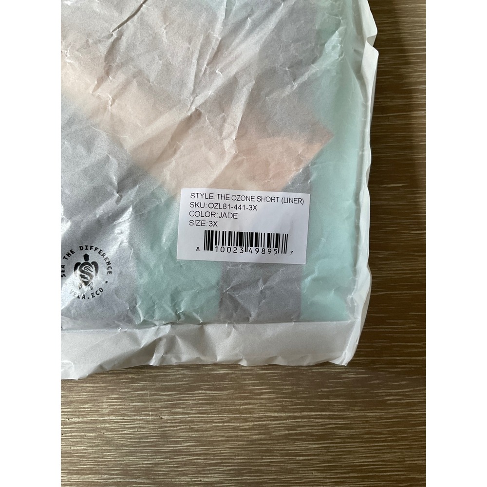 Fair Harbor Ozone Short Lined Jade Size 3X New With Tags - Picture 12 of 14